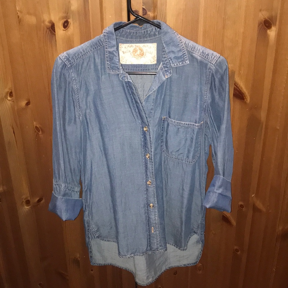 Bella Dahl Chambray Shirt Size xs